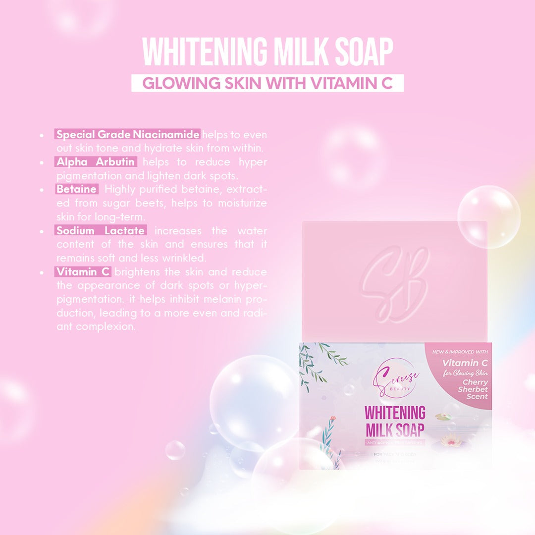 Sereese Beauty New and Improved Whitening Soap - True Beauty Skin Essentials