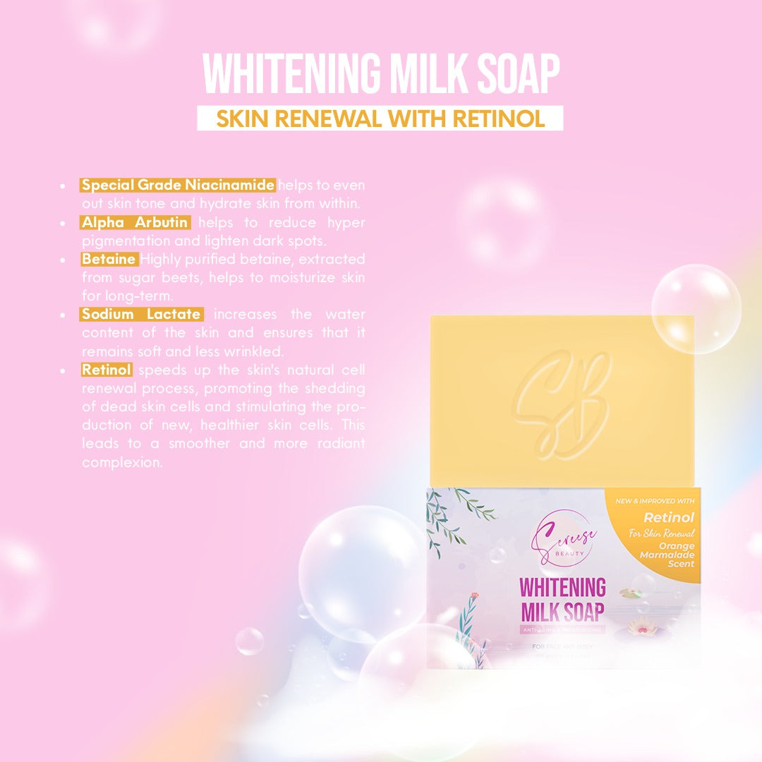 Sereese Beauty New and Improved Whitening Soap - True Beauty Skin Essentials