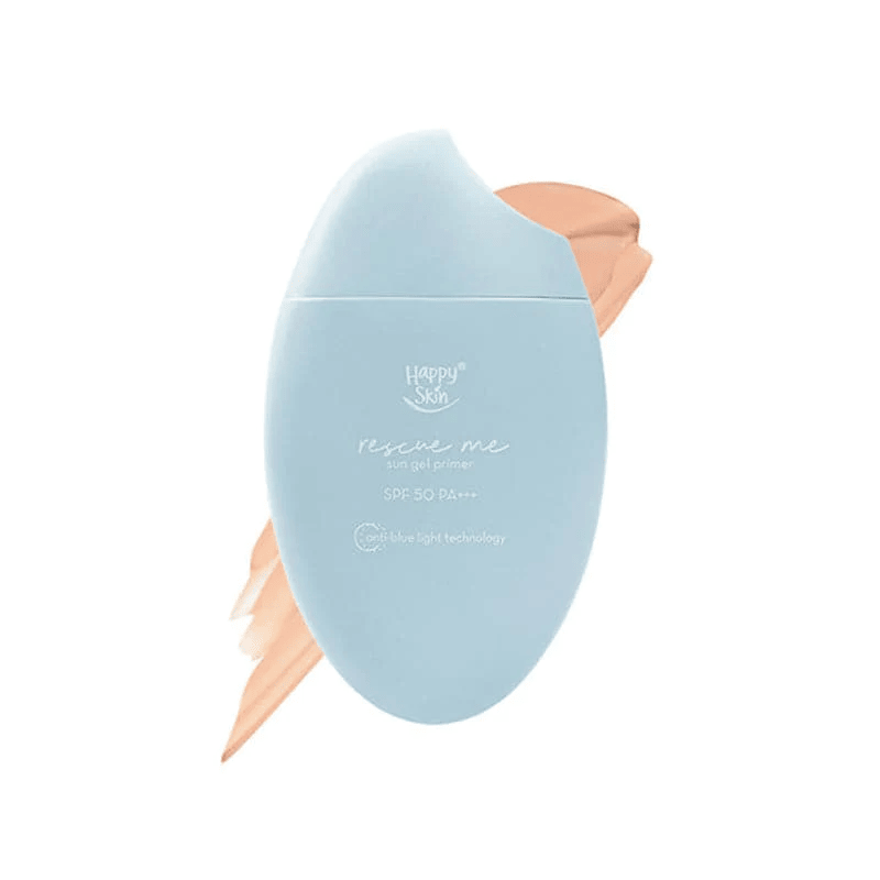 Happy Skin Rescue Me Sun Gel Primer SPF 50 PA +++ with Anti-Blue Light Technology - True Beauty Skin Essentials