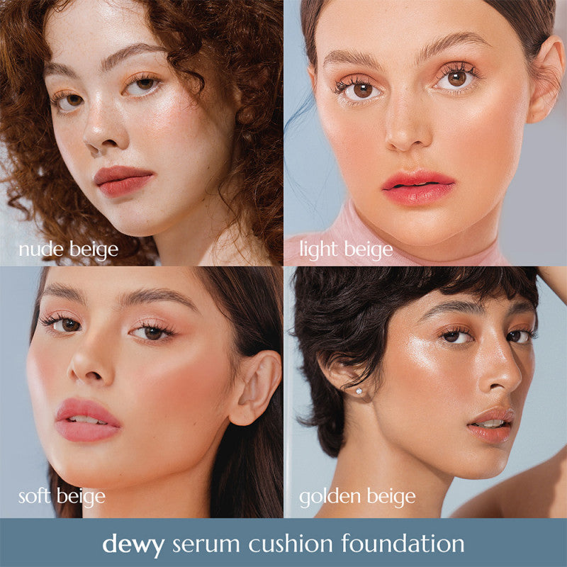 Happy Skin Second Skin Dewy Serum Cushion Foundation SPF30 - True Beauty Skin Essentials
