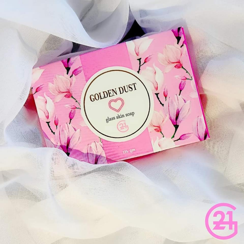 G21 Golden Dust Glass Skin Soap - True Beauty Skin Essentials