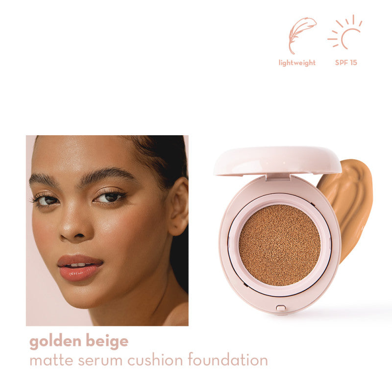 Happy Skin Second Skin Matte Serum Cushion Foundation SPF15 - True Beauty Skin Essentials