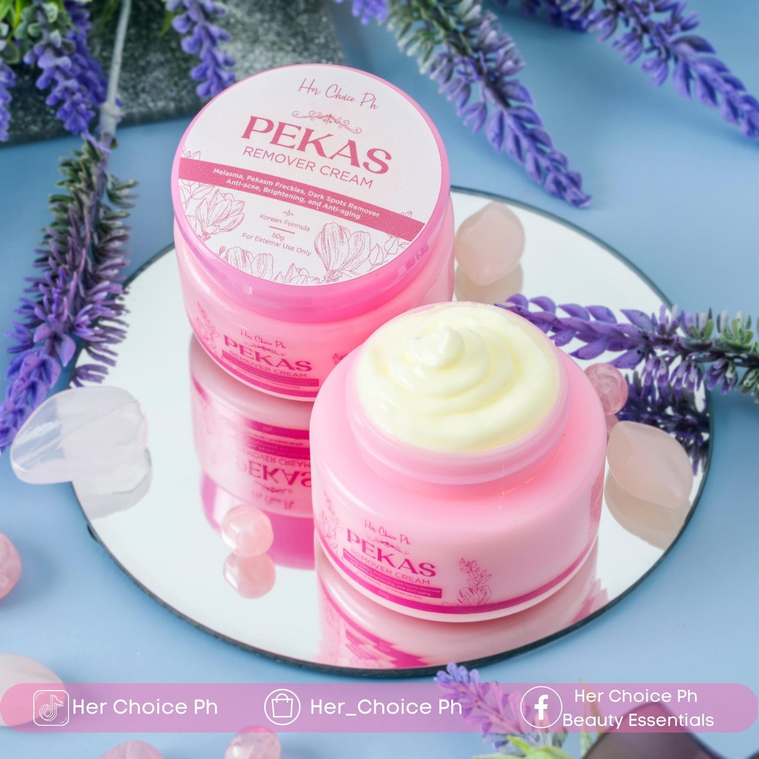 Her Choice Pekas Remover Cream - True Beauty Skin Essentials