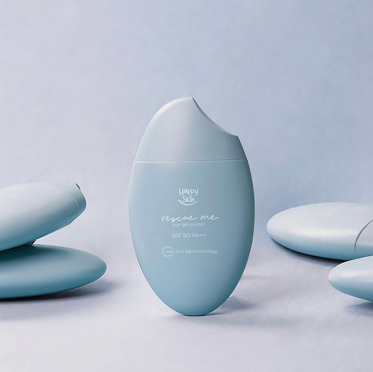 Happy Skin Rescue Me Sun Gel Primer SPF 50 PA +++ with Anti-Blue Light Technology - True Beauty Skin Essentials