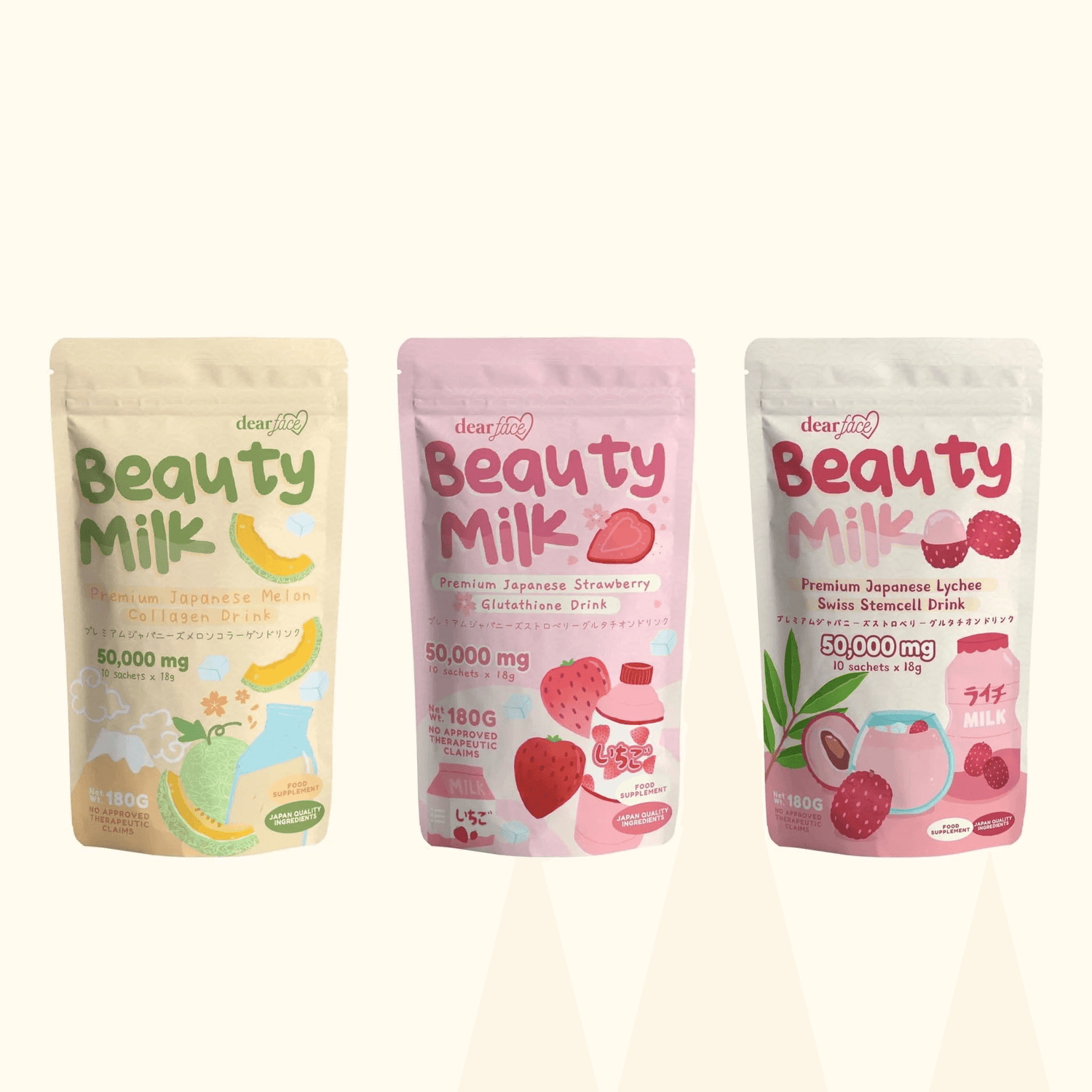 Dear Face Beauty Milk Collagen and Weight Management - True Beauty Skin Essentials