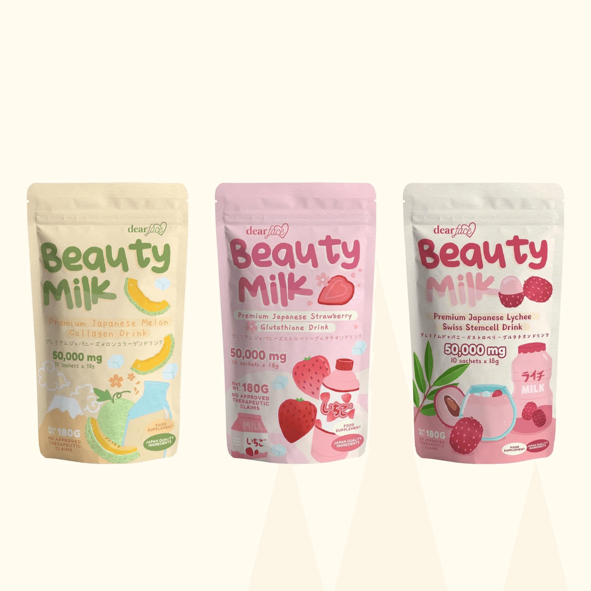 Dear Face Beauty Milk Collagen and Weight Management - True Beauty Skin Essentials