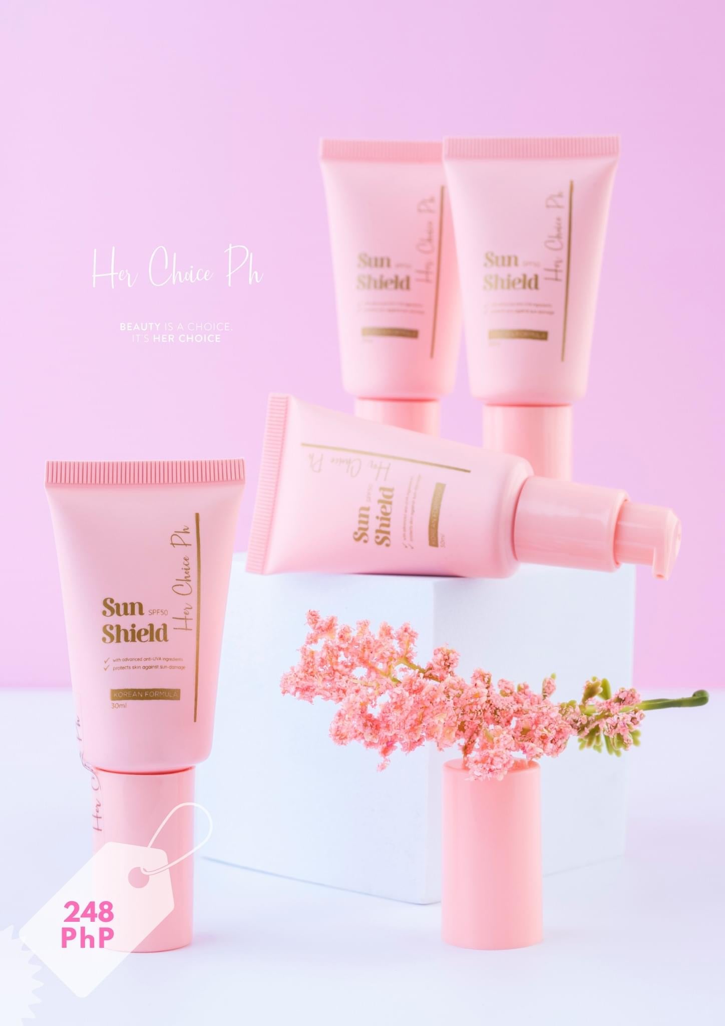 Her Choice Ph Sunscreen shield - True Beauty Skin Essentials