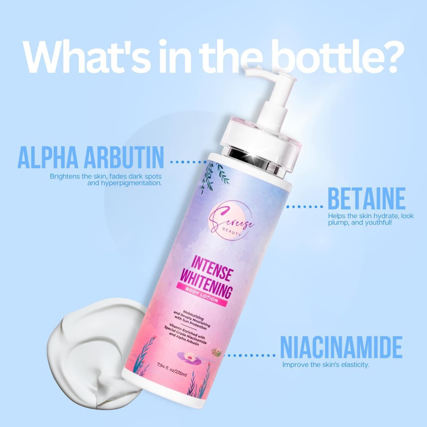 Sereese Intense Whitening Lotion - True Beauty Skin Essentials