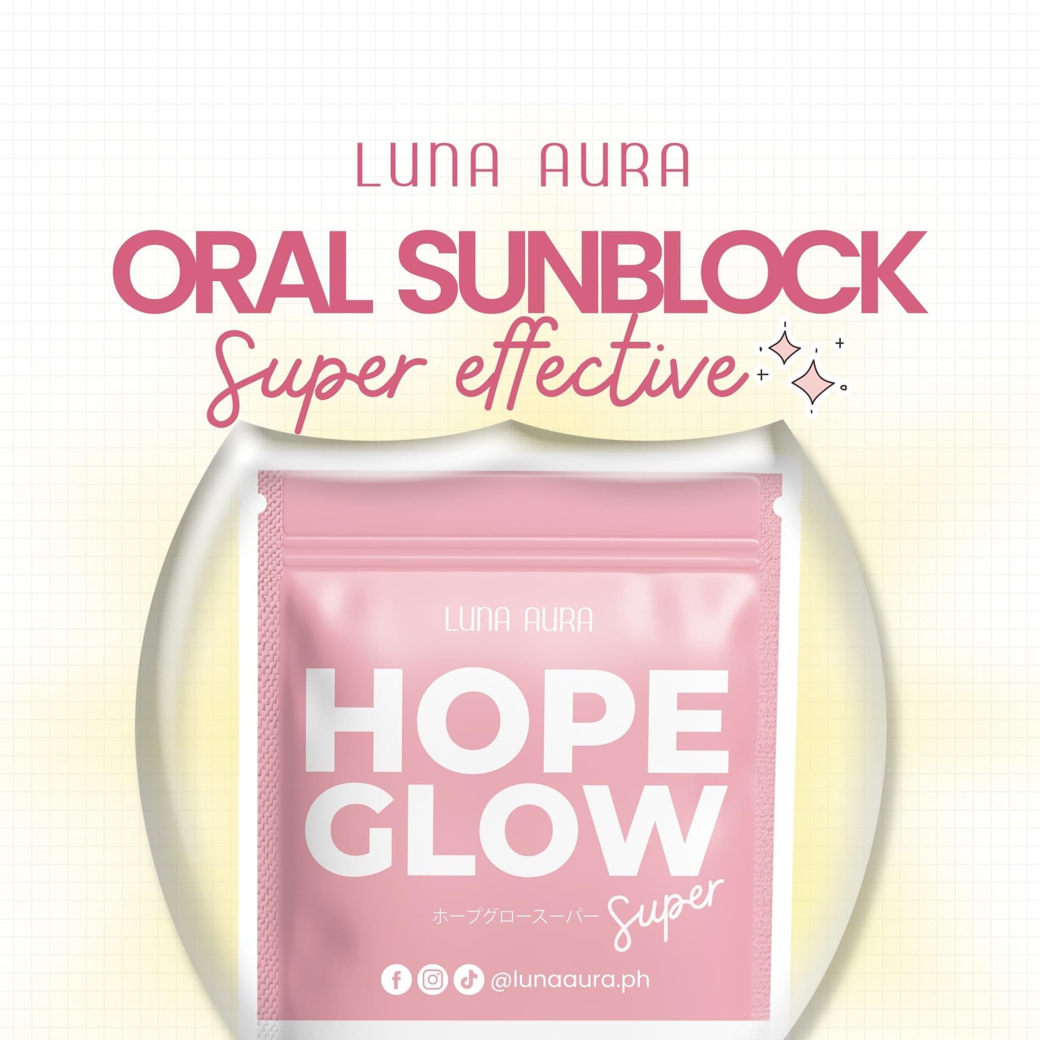 Luna Aura Hope Glow Glutathione and Hope C Plus - True Beauty Skin Essentials