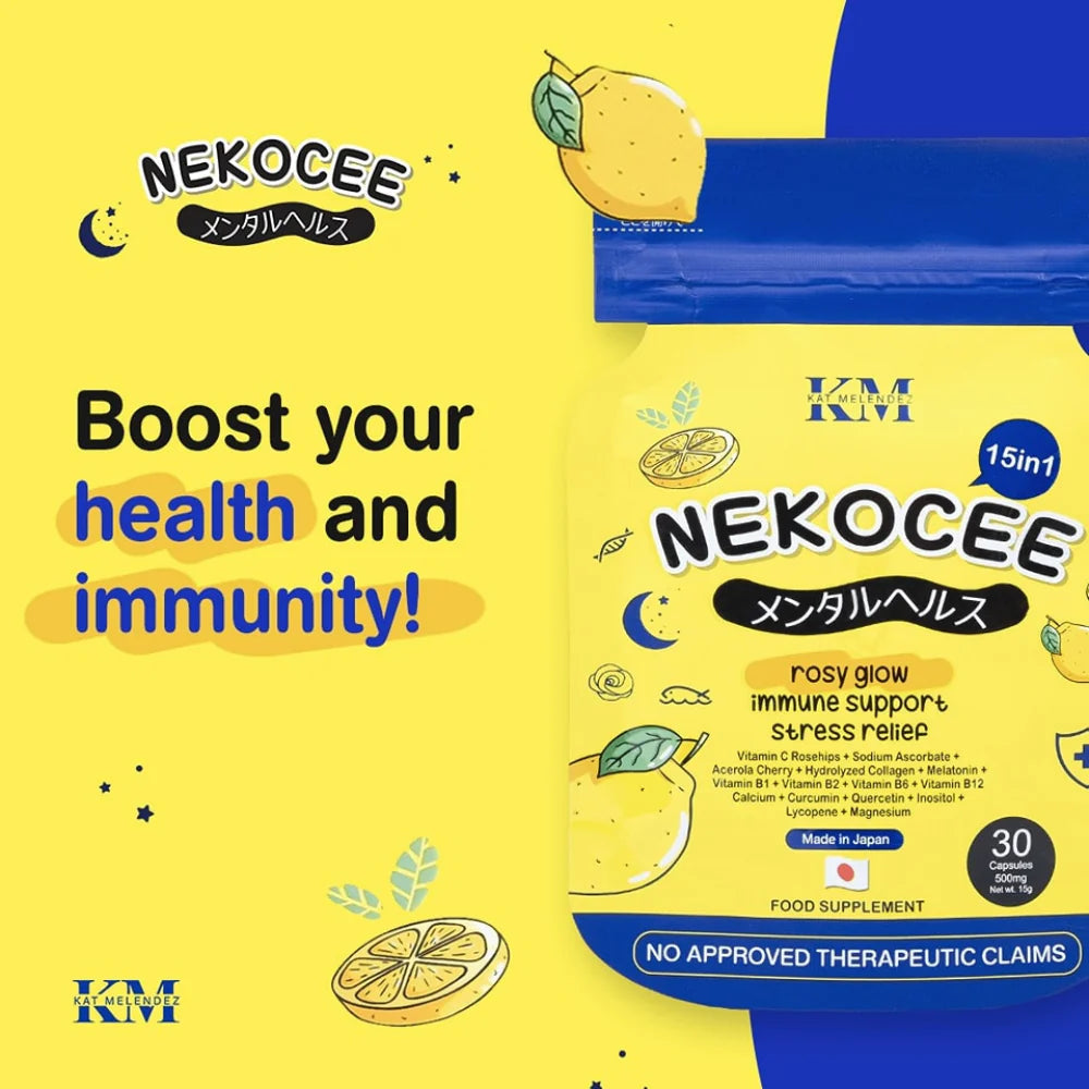 Nekocee 15-1 Vitamin C with Collagen by Kath Melendez - True Beauty Skin Essentials