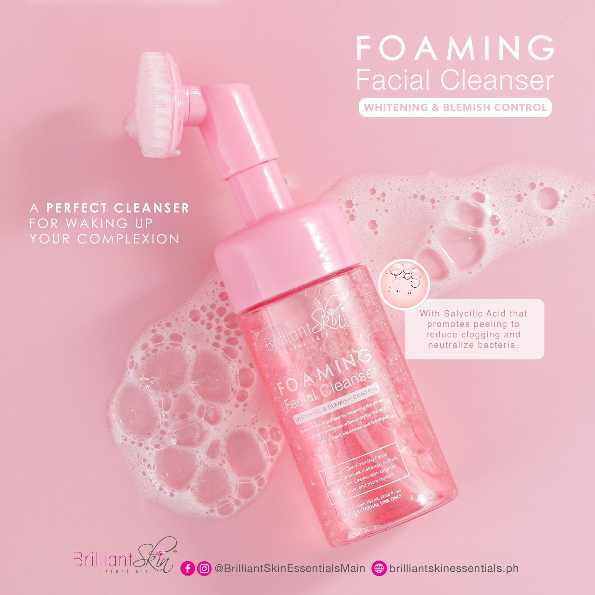 Brilliant Skin Essentials Foaming Facial Wash - True Beauty Skin Essentials