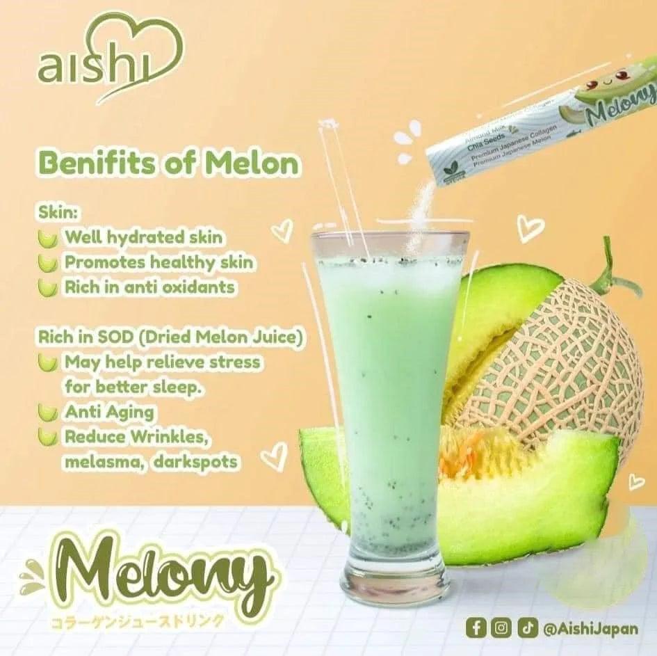 Aishi Thaikyo Melony Collagen Booster Drink (10 sachets) - True Beauty Skin Essentials