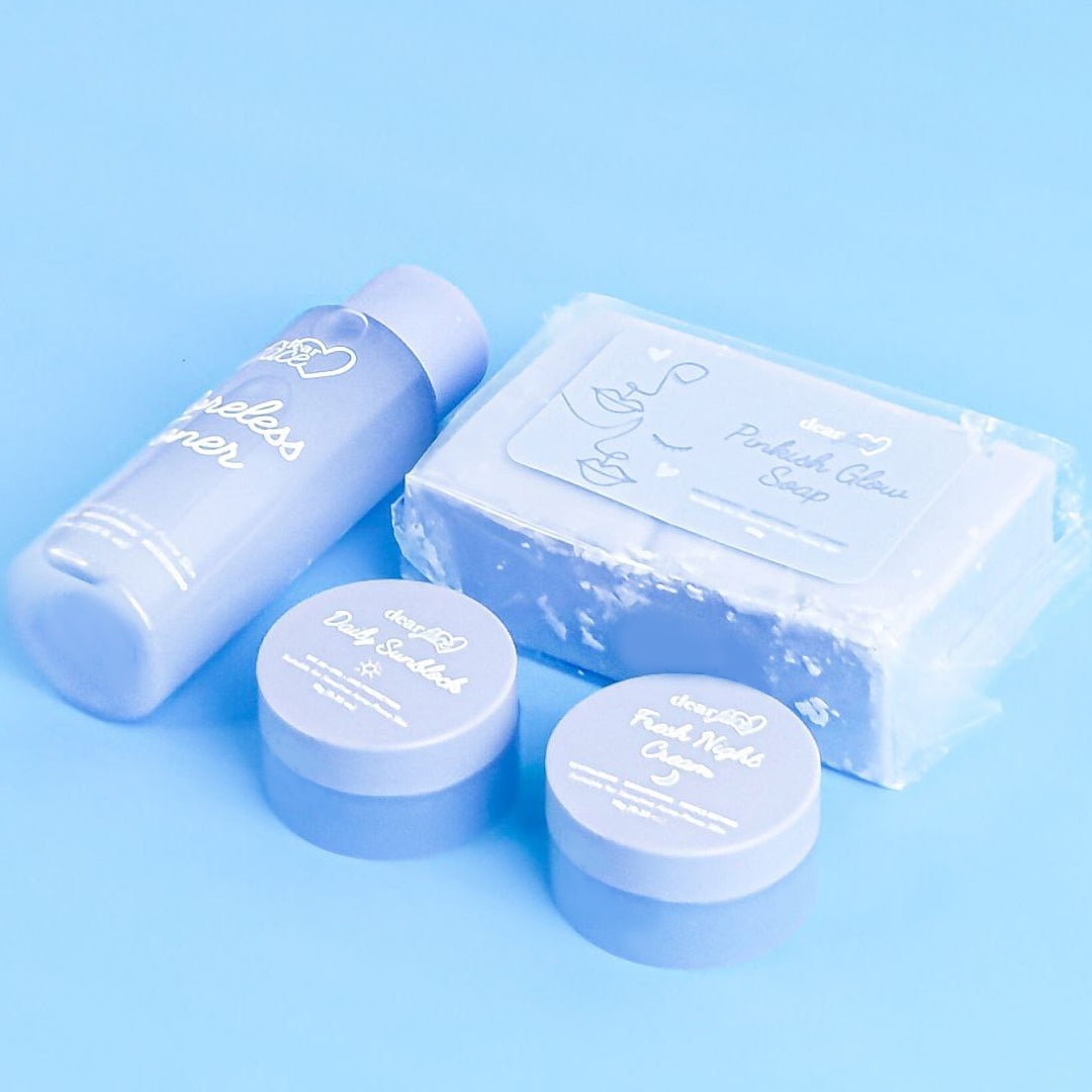 Dear Face Facial Whitening Set - True Beauty Skin Essentials
