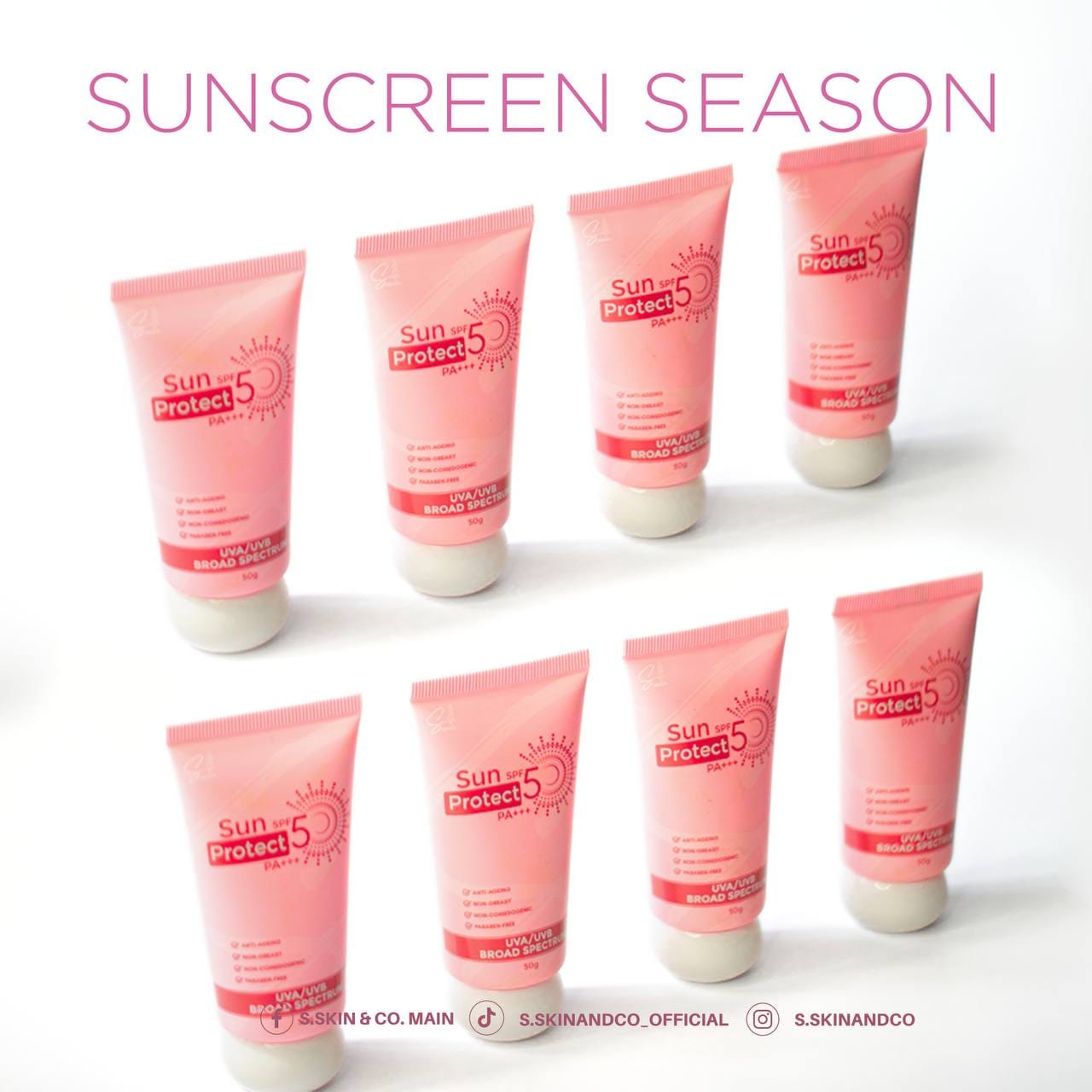 Sun Protect SPA 50 +++ Sunscreen - True Beauty Skin Essentials
