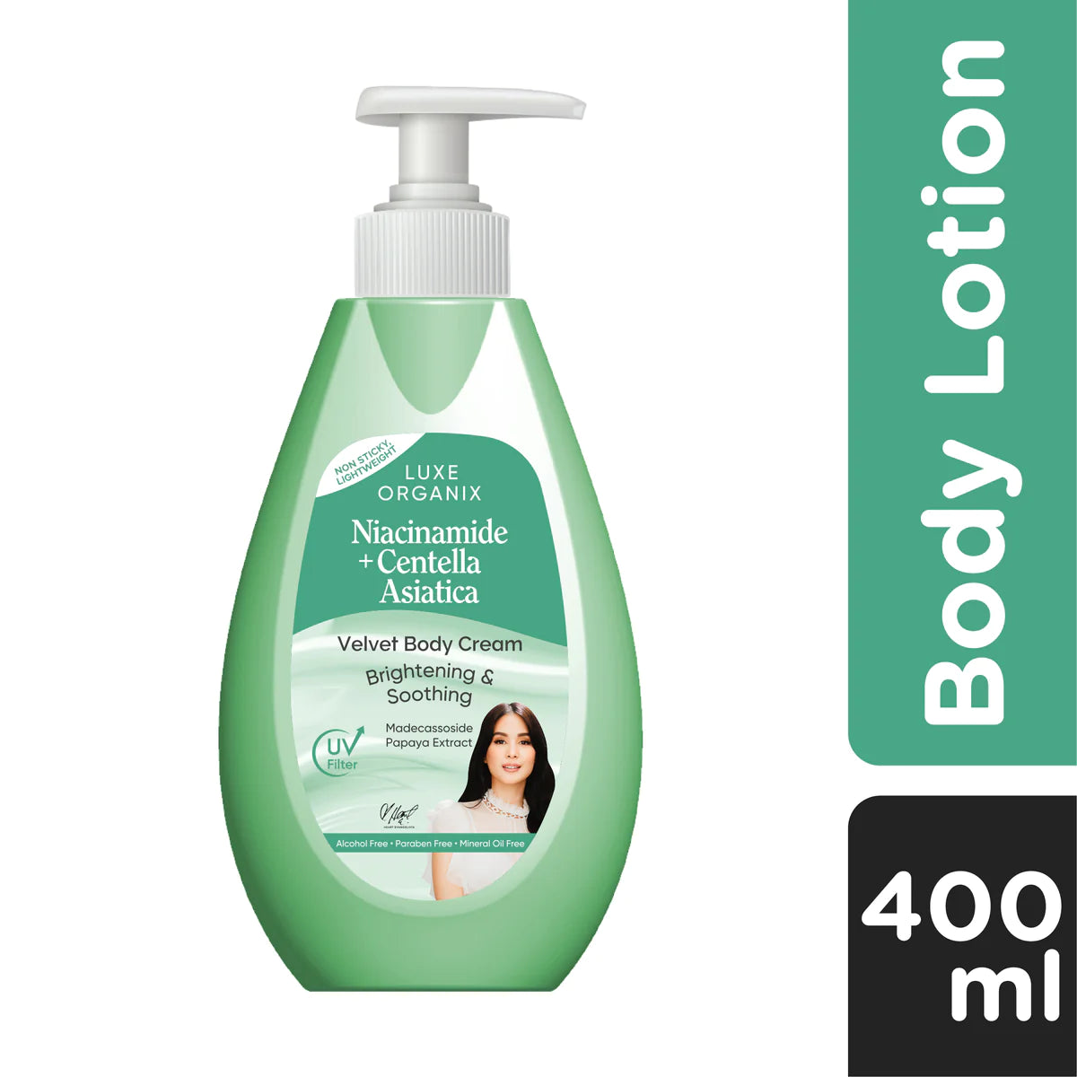 Luxe Organix Niacinamide + Alpha Arbutin Velvet Body Lotion SPF10 - True Beauty Skin Essentials
