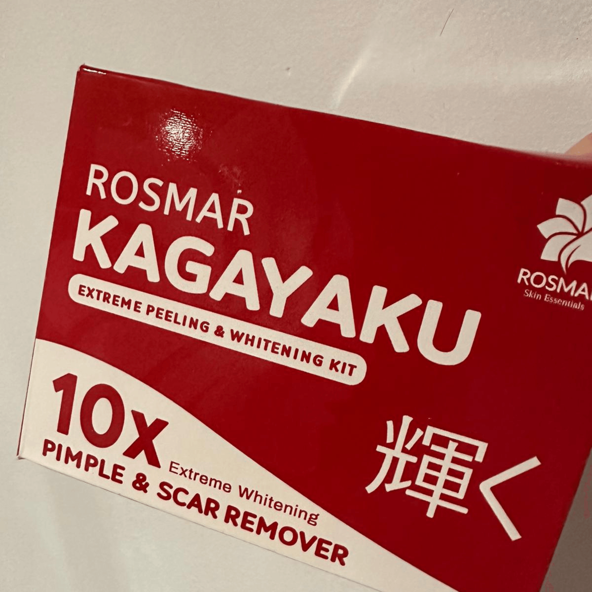 Rosmar Skin Essential Kagayaku Extreme Peeling and Whitening Kit - True Beauty Skin Essentials