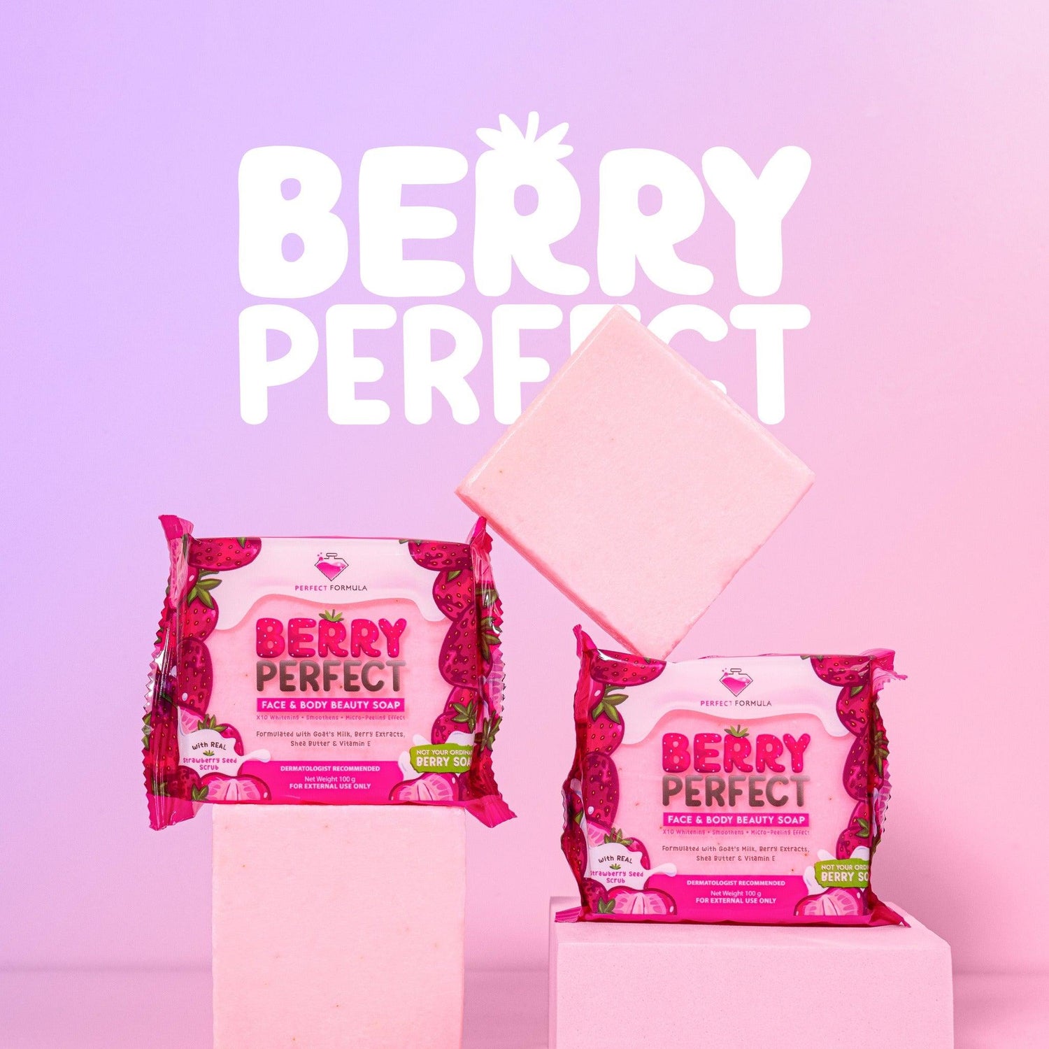 Perfect Formula Berry Perfect Soap - True Beauty Skin Essentials