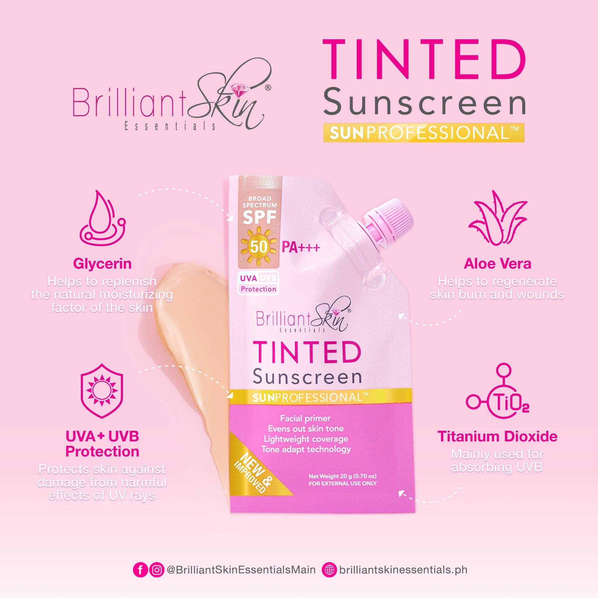 Brilliant Skin Essential Tinted Sunscreen SPF 50 - True Beauty Skin Essentials