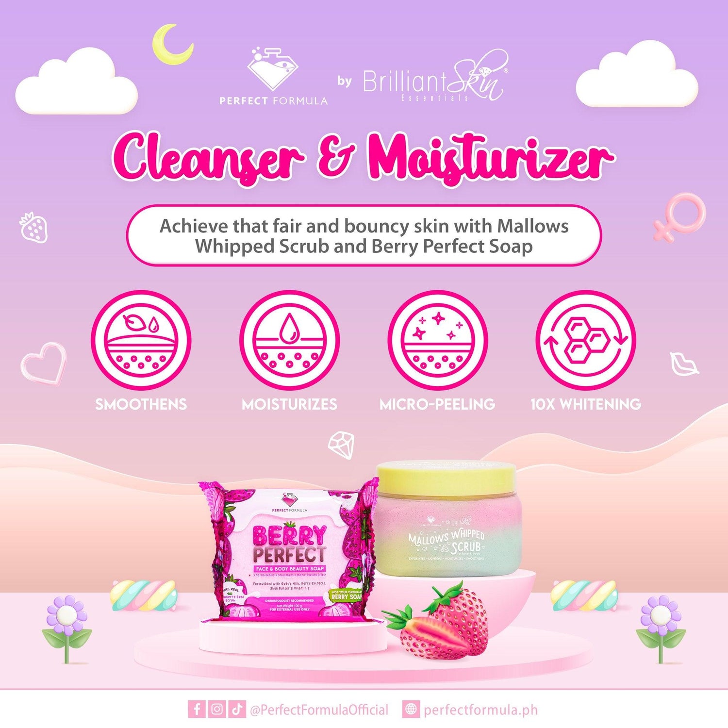 Perfect Formula Berry Perfect Soap - True Beauty Skin Essentials