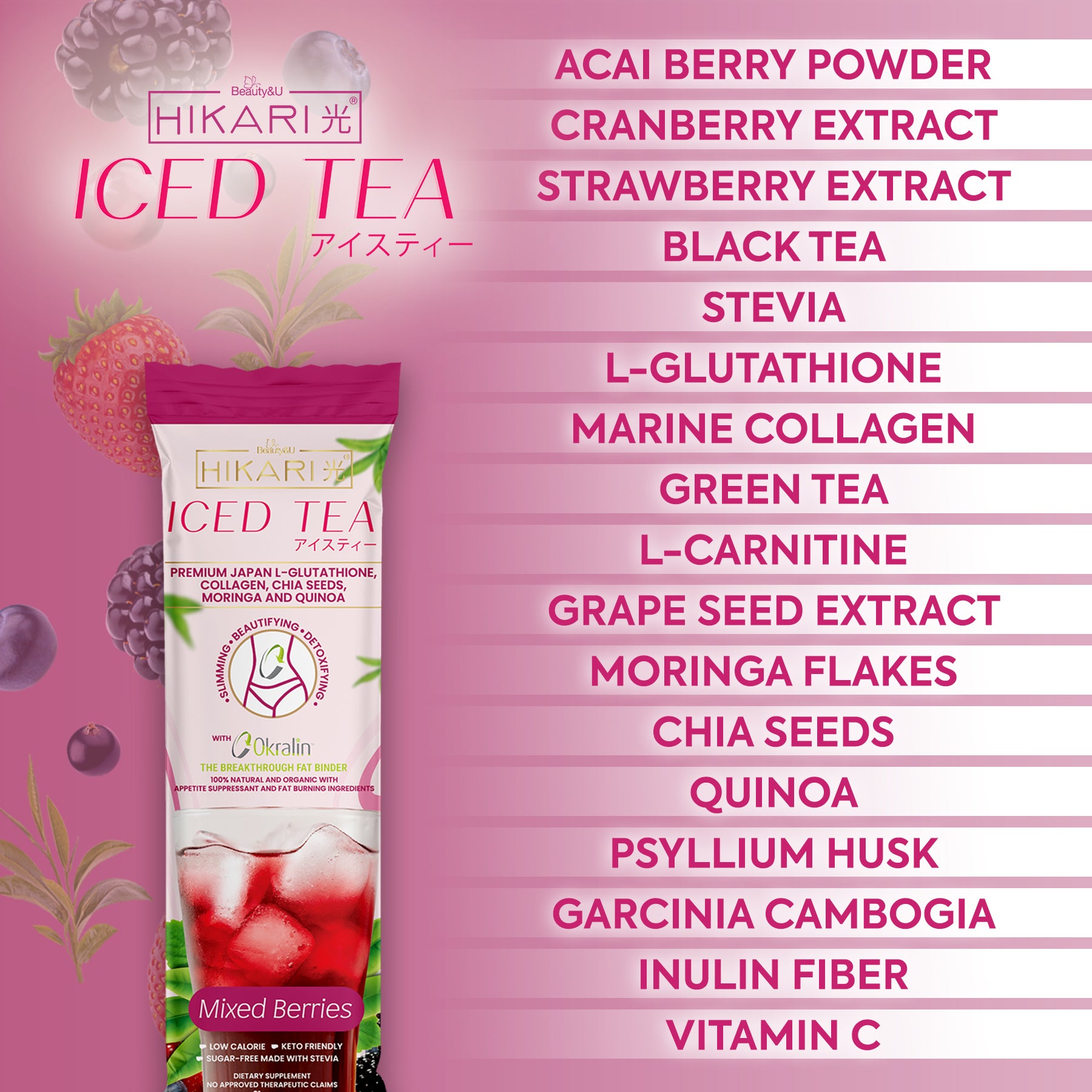 Hikari Coffee Mocha and Iced Tea 210g (10 Sachets) - True Beauty Skin Essentials