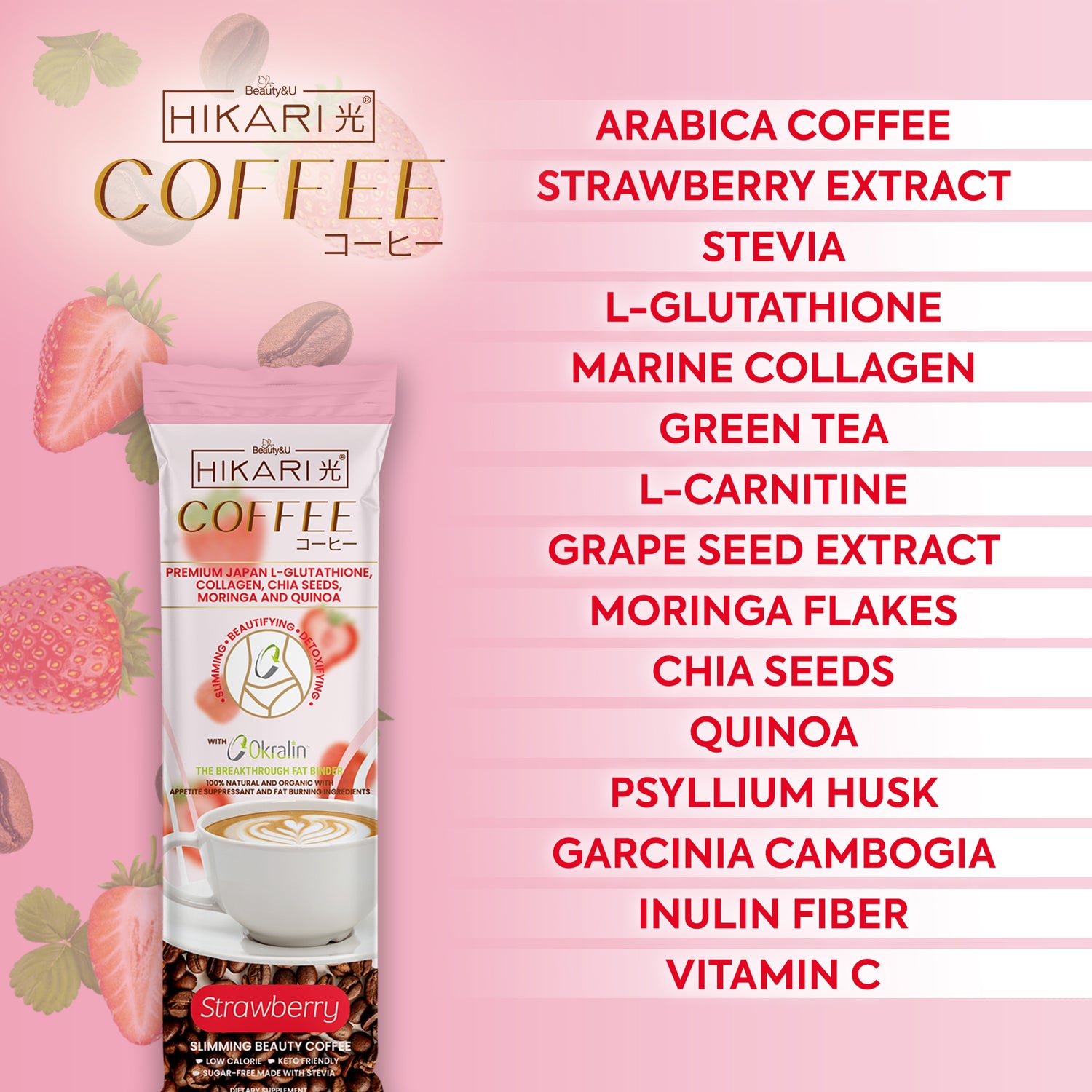 Hikari Coffee Mocha and Iced Tea 210g (10 Sachets) - True Beauty Skin Essentials