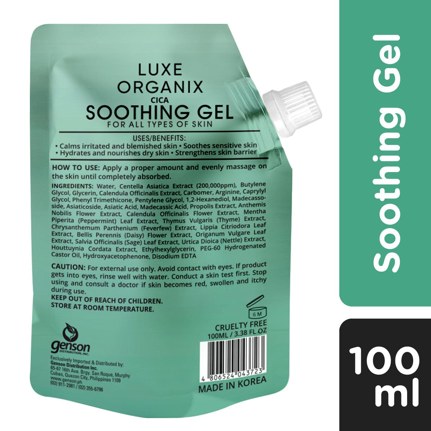 Luxe Organix Aloe Vera Soothing Gel - True Beauty Skin Essentials