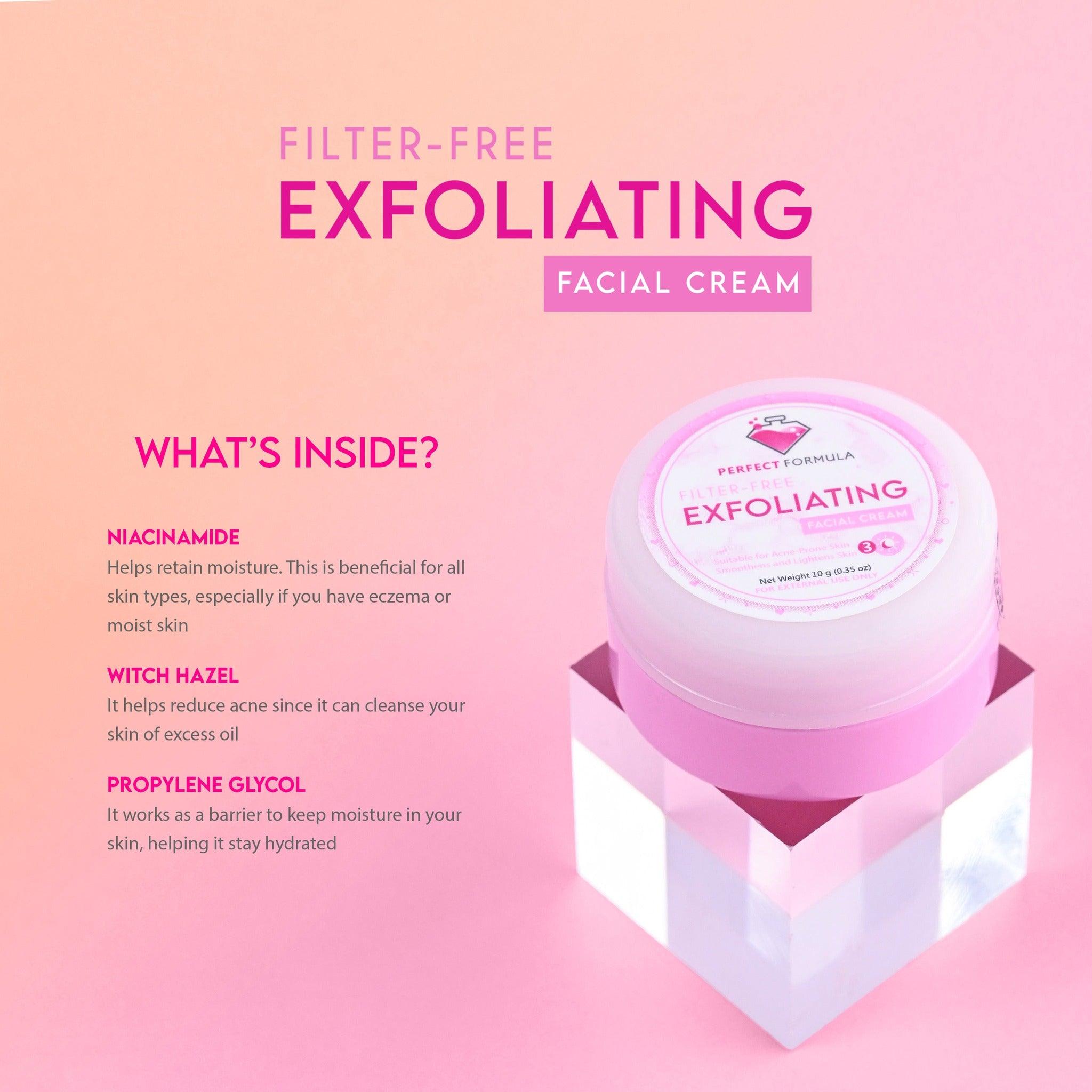 Perfect Formula Filter Free Exfoliating Set - True Beauty Skin Essentials