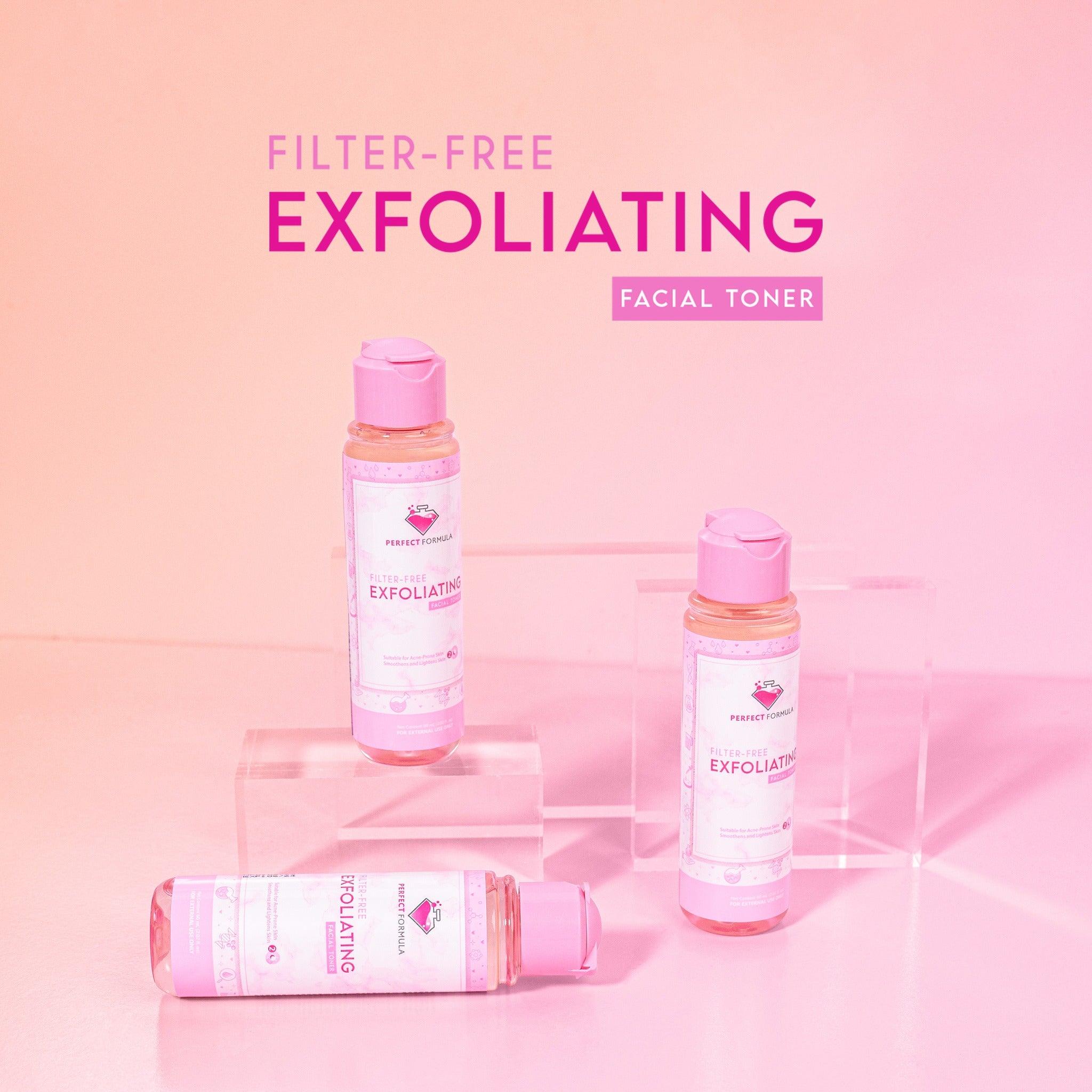 Perfect Formula Filter Free Exfoliating Set - True Beauty Skin Essentials
