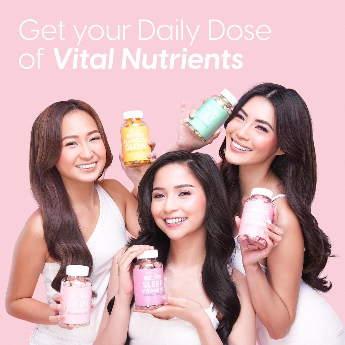 Vita Bears Vitamins - True Beauty Skin Essentials