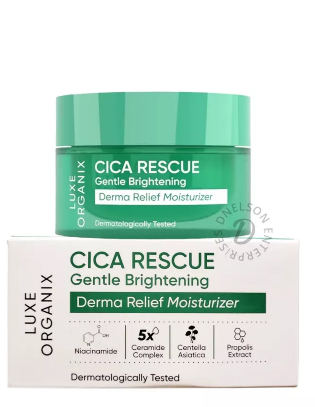 Luxe Organix Cica Rescue Gentle brightening - True Beauty Skin Essentials