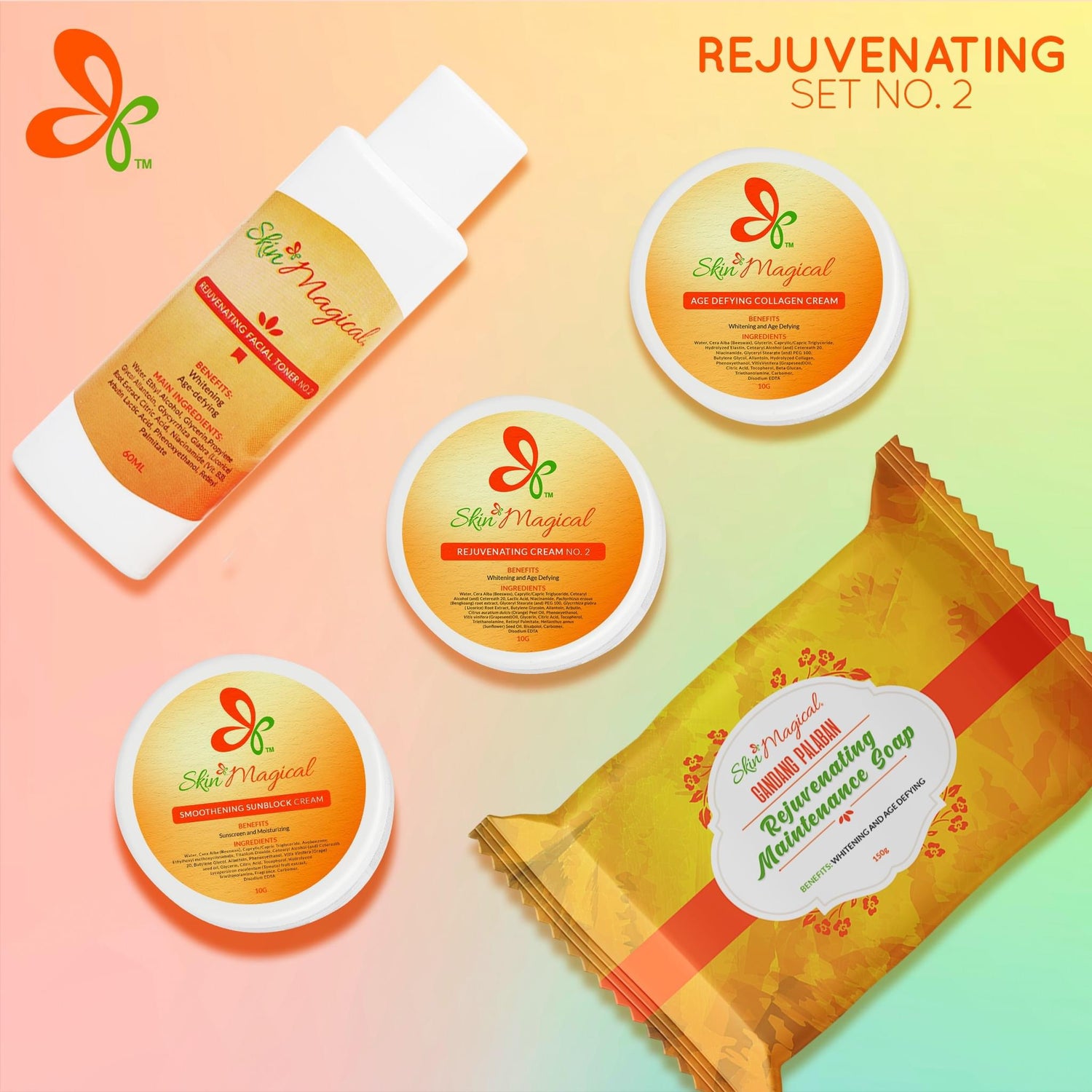 Skin Magical Rejuvenating set 2 - True Beauty Skin Essentials