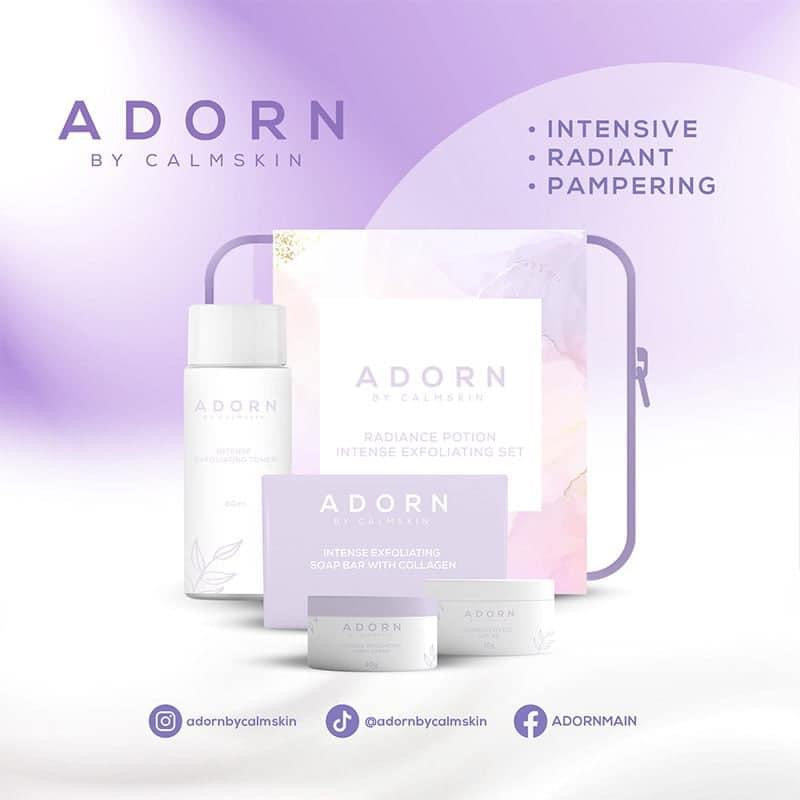 ADORN RADIANCE POTION INTENSE EXFOLIATING SET - True Beauty Skin Essentials