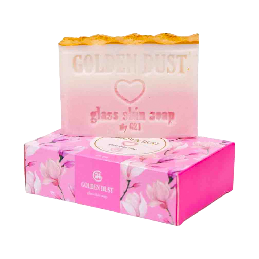 G21 Golden Dust Glass Skin Soap - True Beauty Skin Essentials