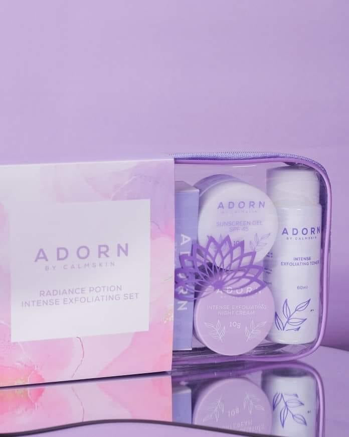 ADORN RADIANCE POTION INTENSE EXFOLIATING SET - True Beauty Skin Essentials