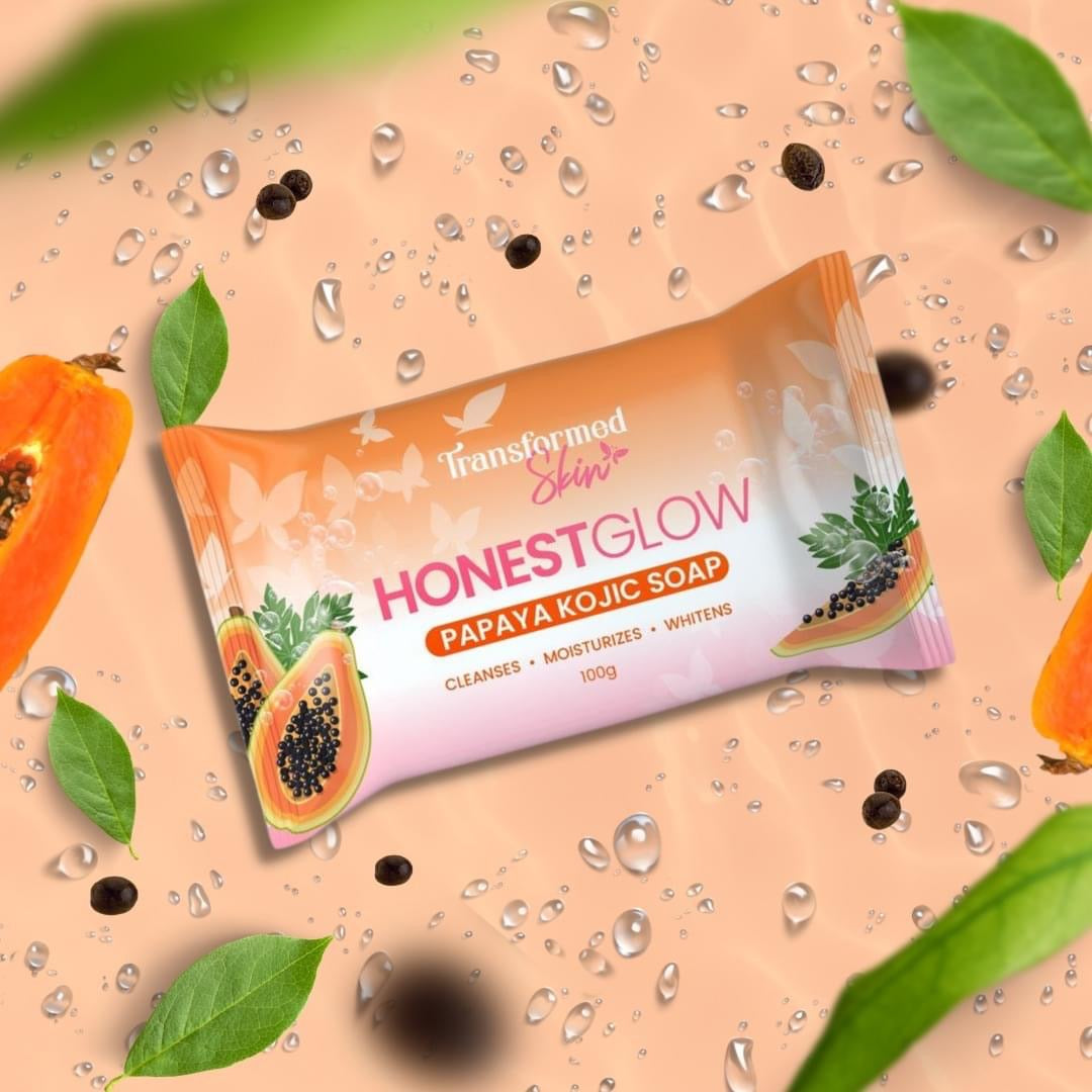 Honest Glow Kojic Papaya Soap