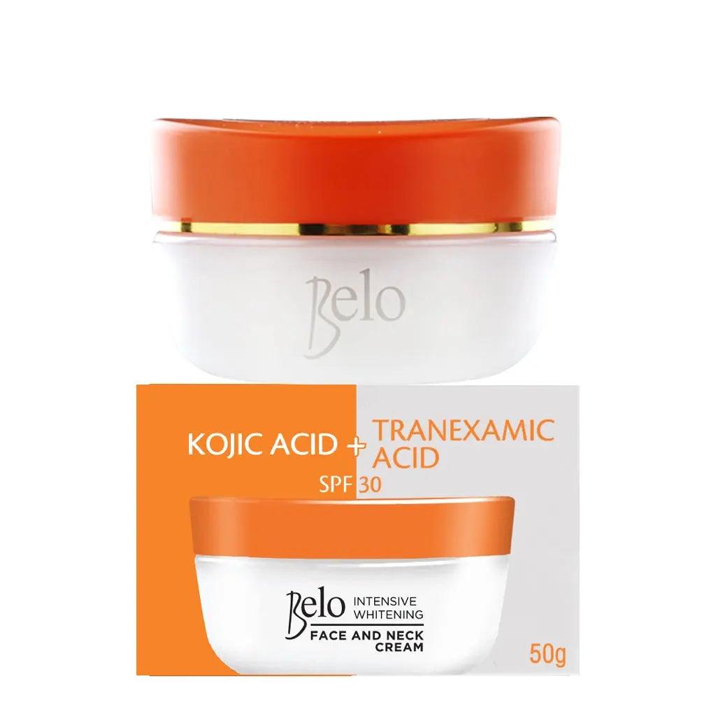 Kojic Acid + Tranexamic Acid Face and Neck Cream 50g - True Beauty Skin Essentials