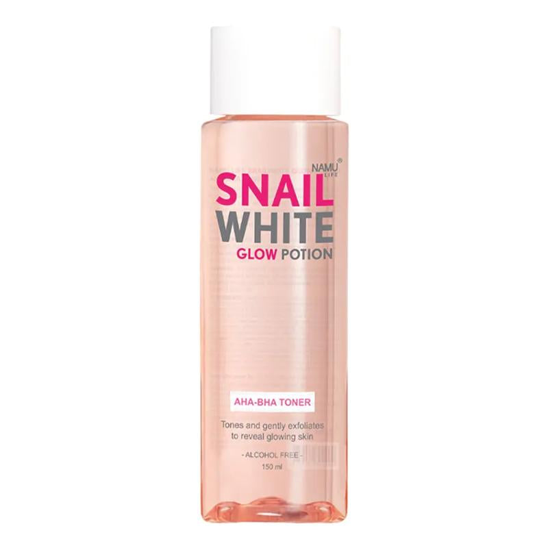 SNAILWHITE GLOW POTION AHA-BHA TONER 150ML - True Beauty Skin Essentials