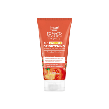 3 In 1 Vitamin C Tomato Glass Skin Hyaluronic Water Drop Cream - True Beauty Skin Essentials