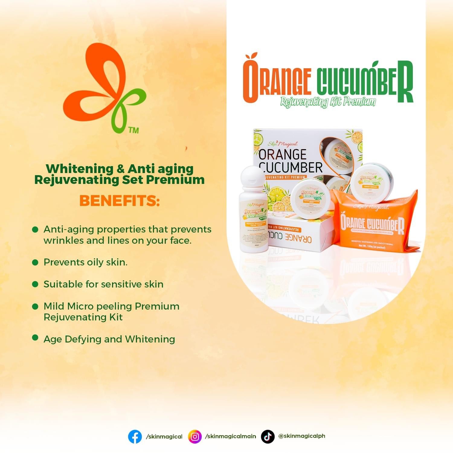 Skin Magical Orange Cucumber - True Beauty Skin Essentials