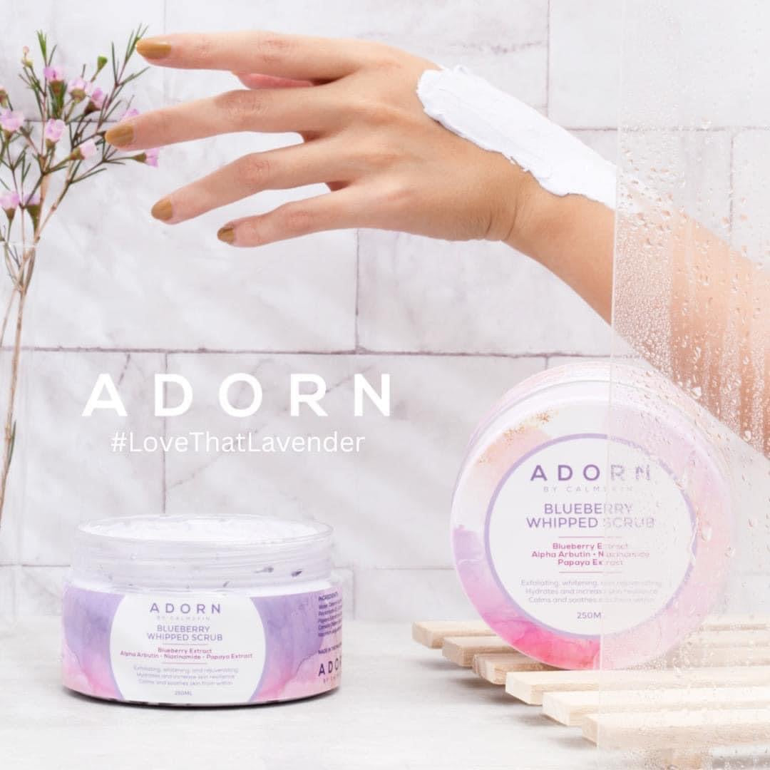 Adorn by Calmskin Blueberry Whipped Scrub - True Beauty Skin Essentials