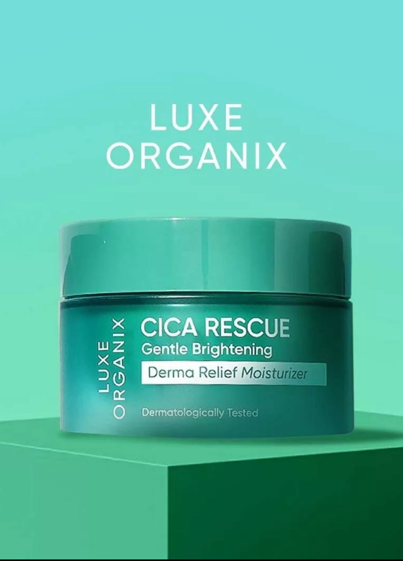 Luxe Organix Cica Rescue Gentle brightening - True Beauty Skin Essentials