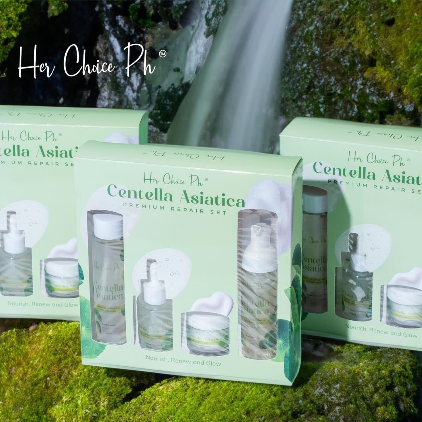 Her Choice Ph Centella Asiatica Skin Care Set - True Beauty Skin Essentials