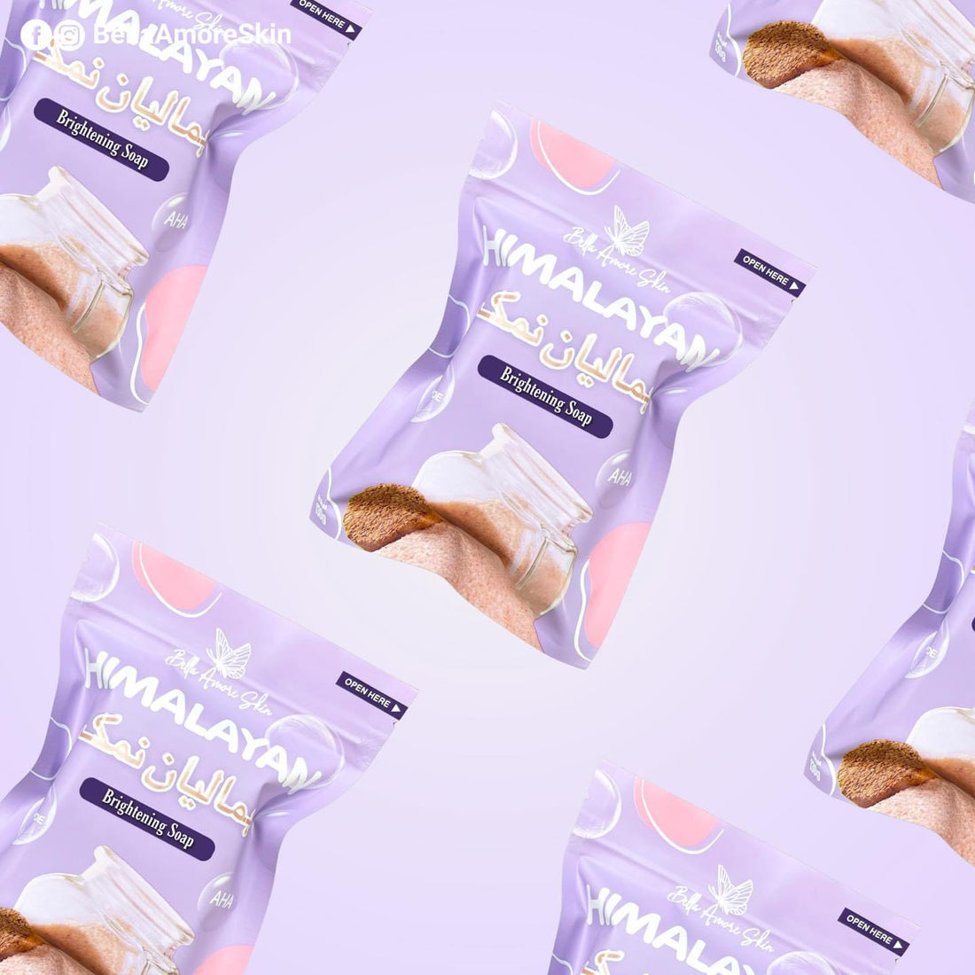 Bella Amore Skin Himalayan Brightening Soap 130g - True Beauty Skin Essentials