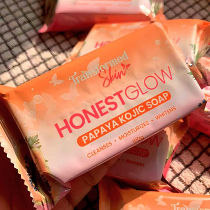 Honest Glow Kojic Papaya Soap