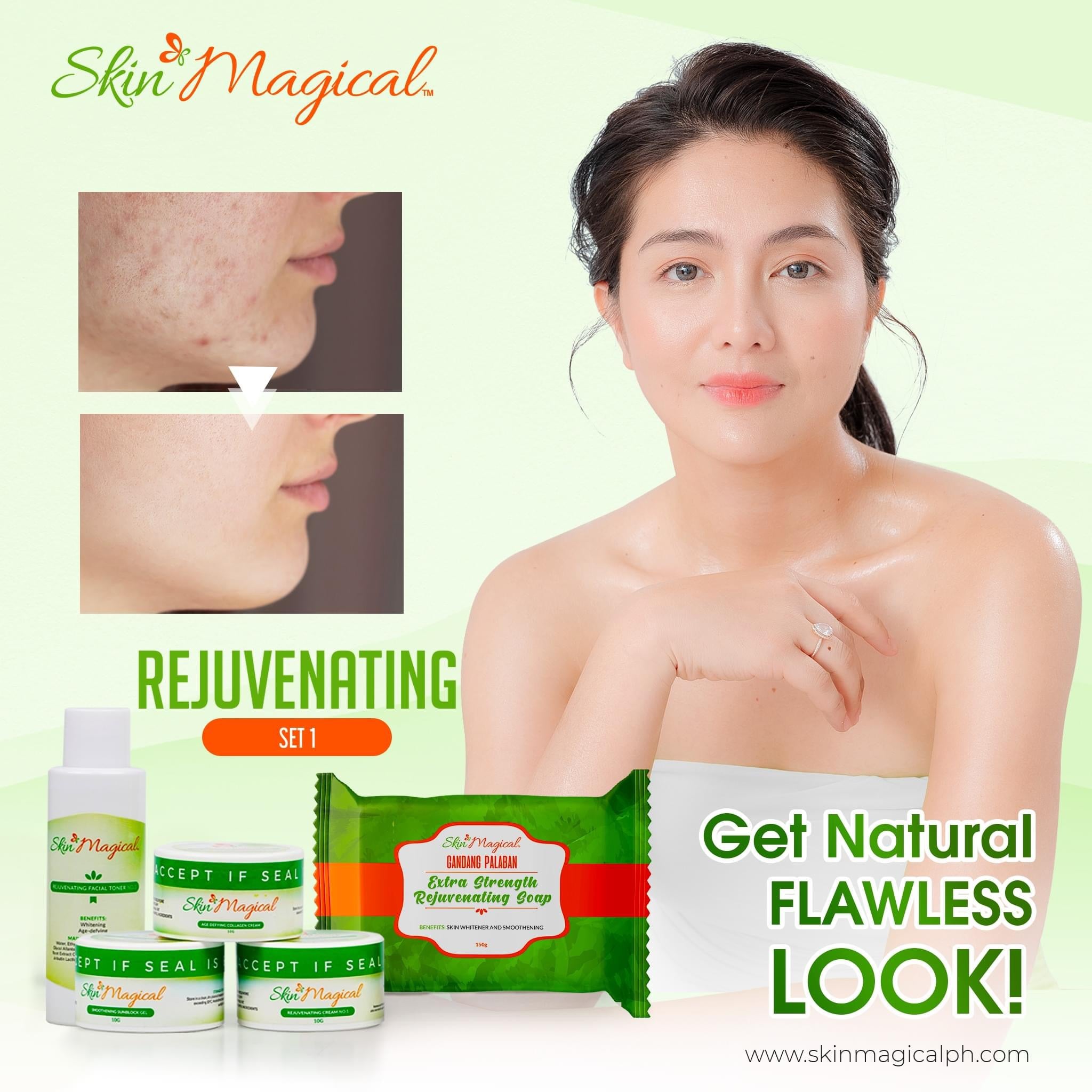 Skin Magical Rejuvenating Set 1 True Beauty Skin Essentials