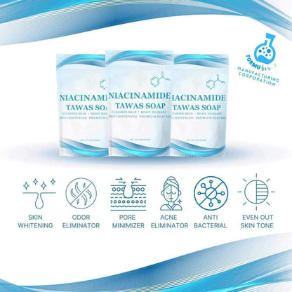Niacinamide Tawas (Allum) Premium Whitening Soap