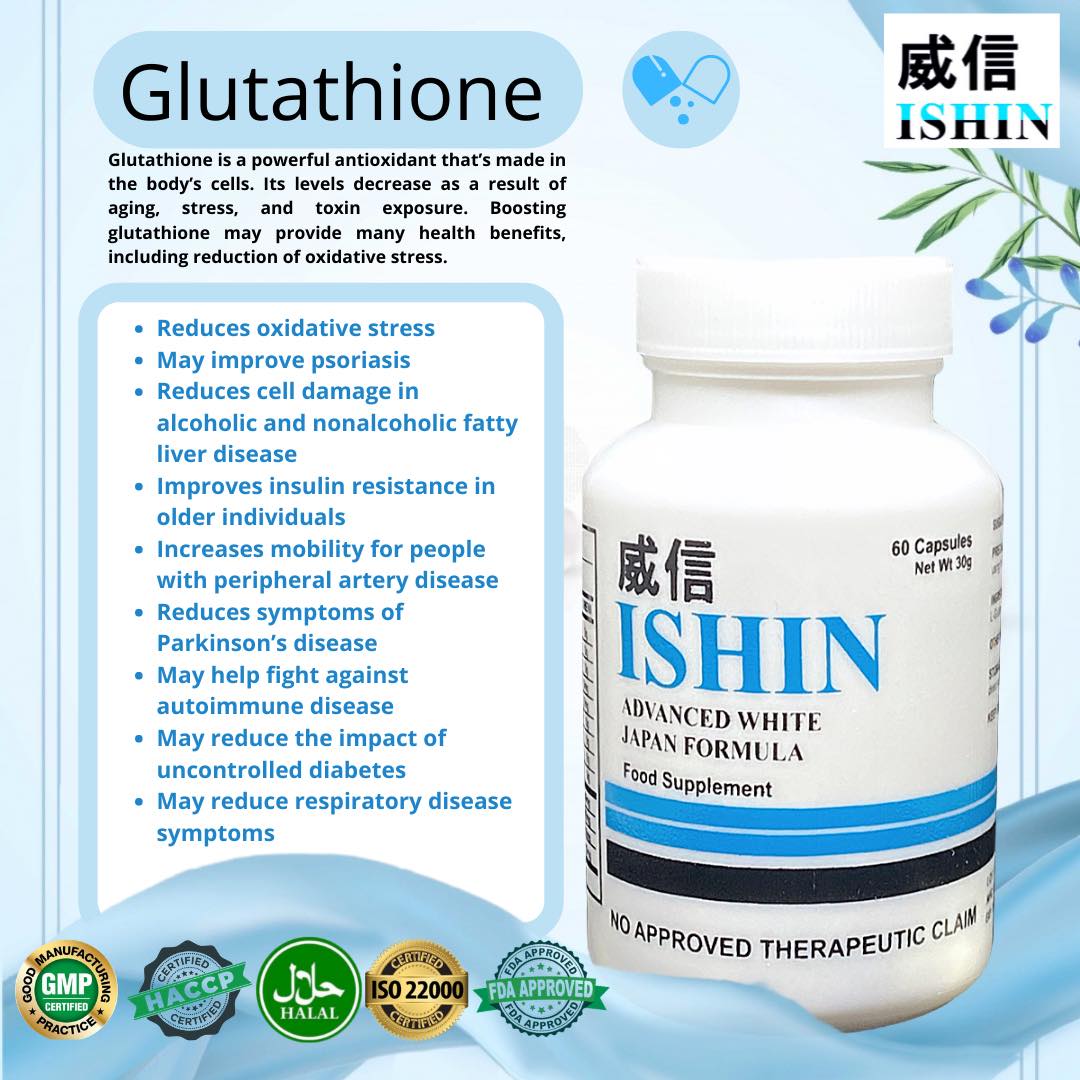 Ishin Advance White Japan Formula Glutathione - True Beauty Skin Essentials