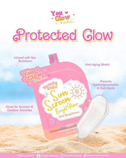 You Glow Babes Beauty White Sunscreen