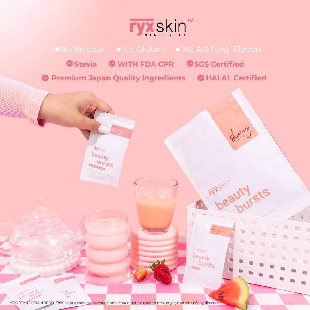 Slay Recipe Beauty Burst Milky Powder Mix by Ryxskin Sincerity (Net Wt. 180g)