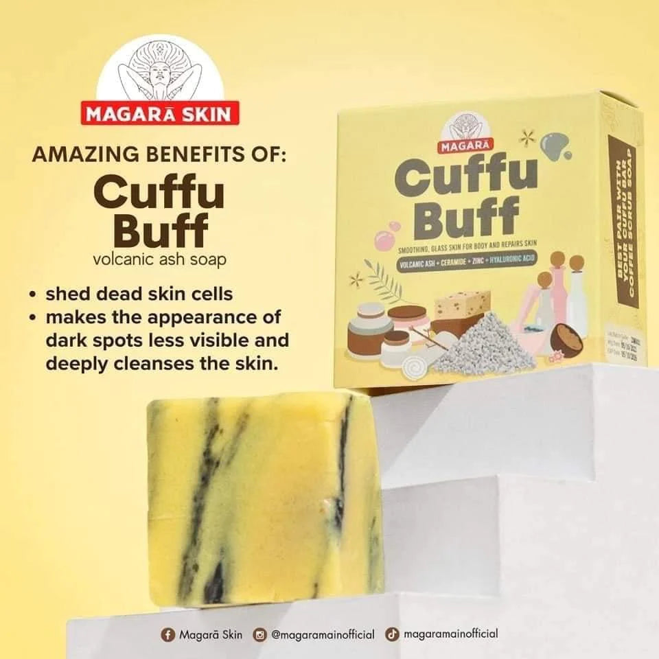 Cuffu Buff Glass Skin Soap by Magara Skin 70g